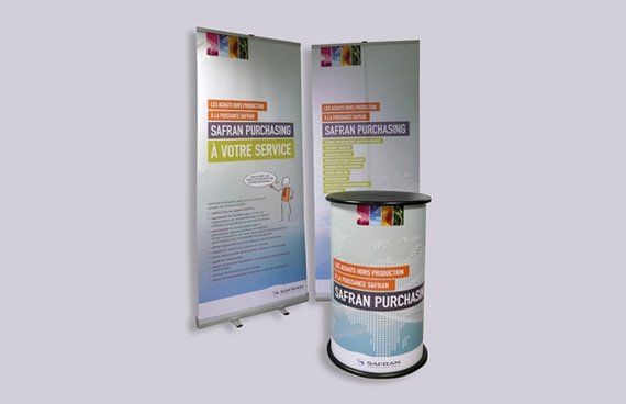 Kakemono promotionnel